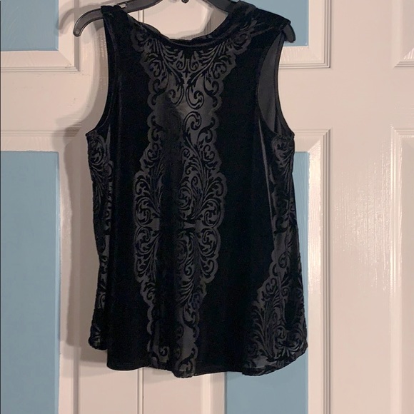 Gypsies & Moondust  Black Velvety Top (Small) - Picture 9 of 9